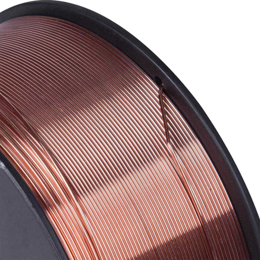 Arame de solda mig 0,8MM 1KG usado com gás Worker — fotografia 4