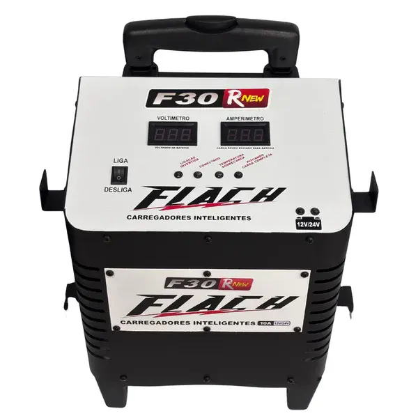 Carregador de baterias F30-12V/24V rnew - 10 ah - Flach — fotografia de referência