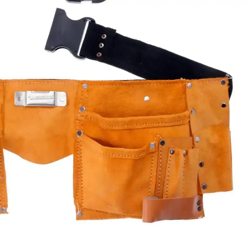 Cinto em couro para ferramentas com 11 bolsos 9FT Eda — fotografia 3