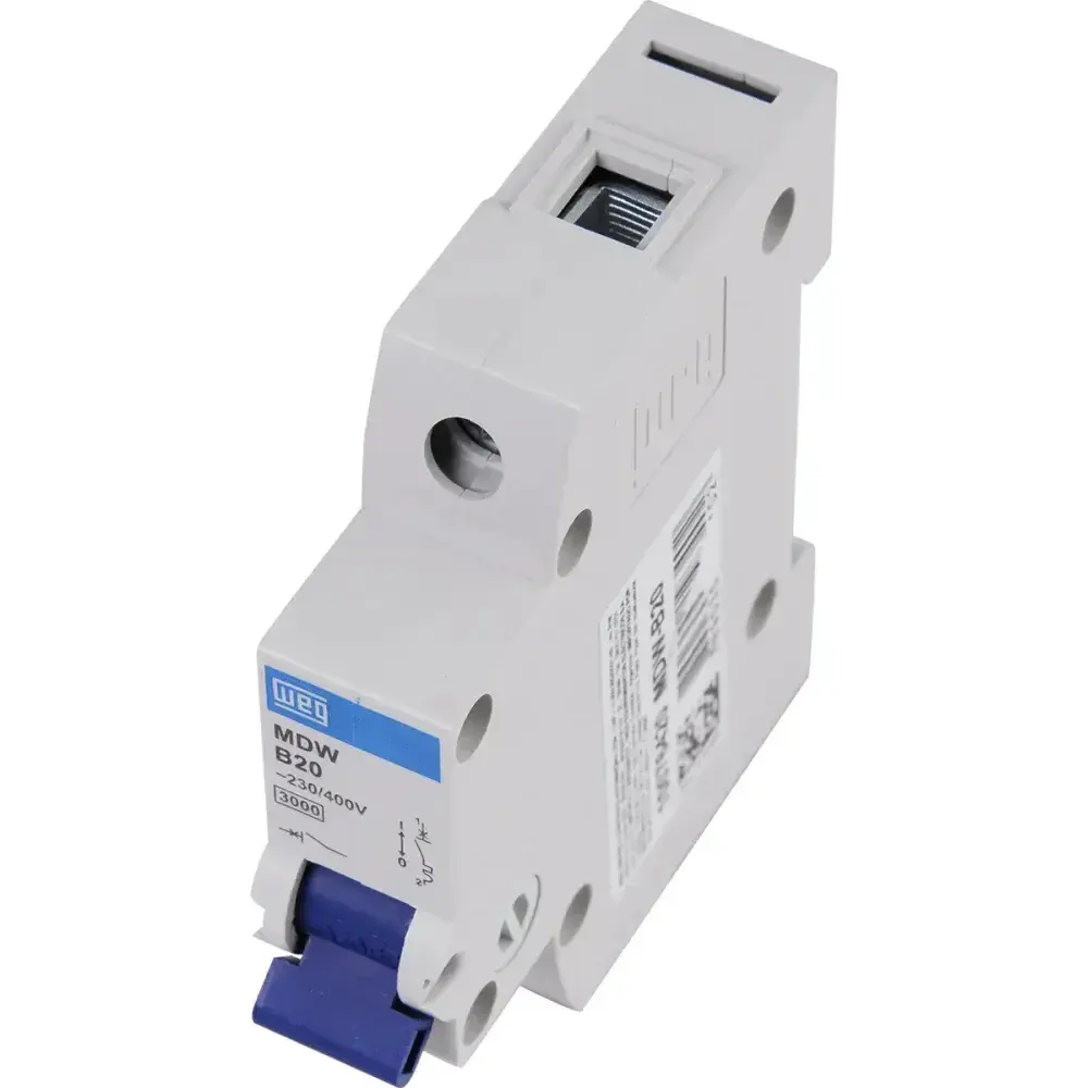 Disjuntor unipolar WEG din curva b 20A 3KA — fotografia 9