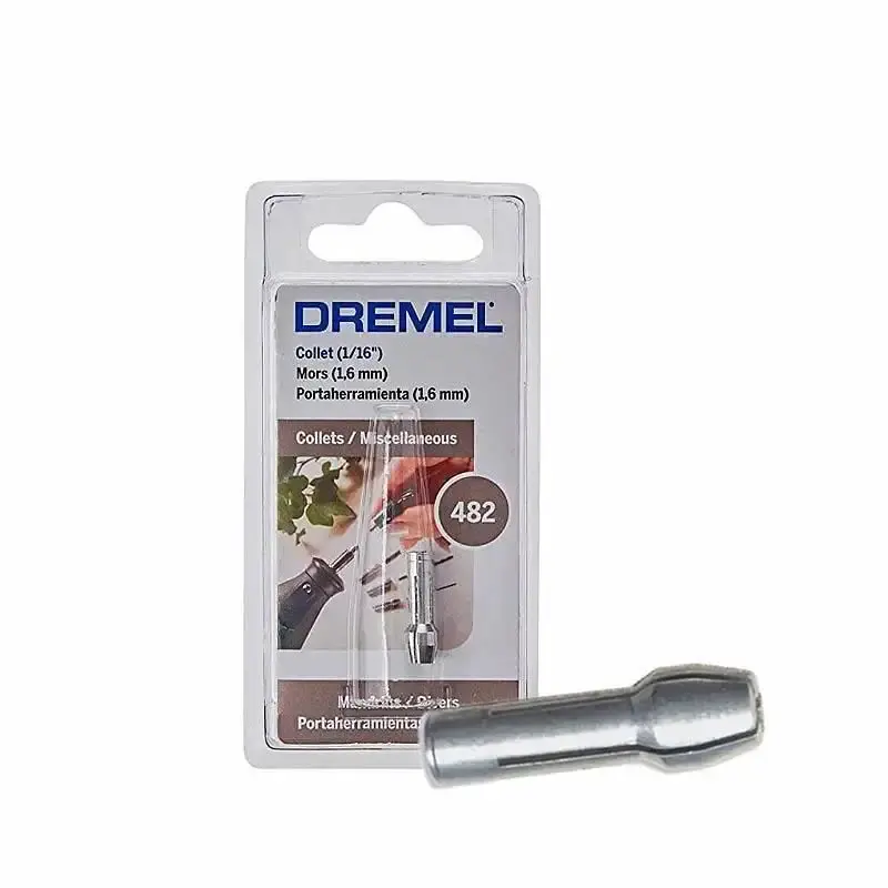 Pinça de aço 1/16 pol REF.482 Dremel — fotografia de referência