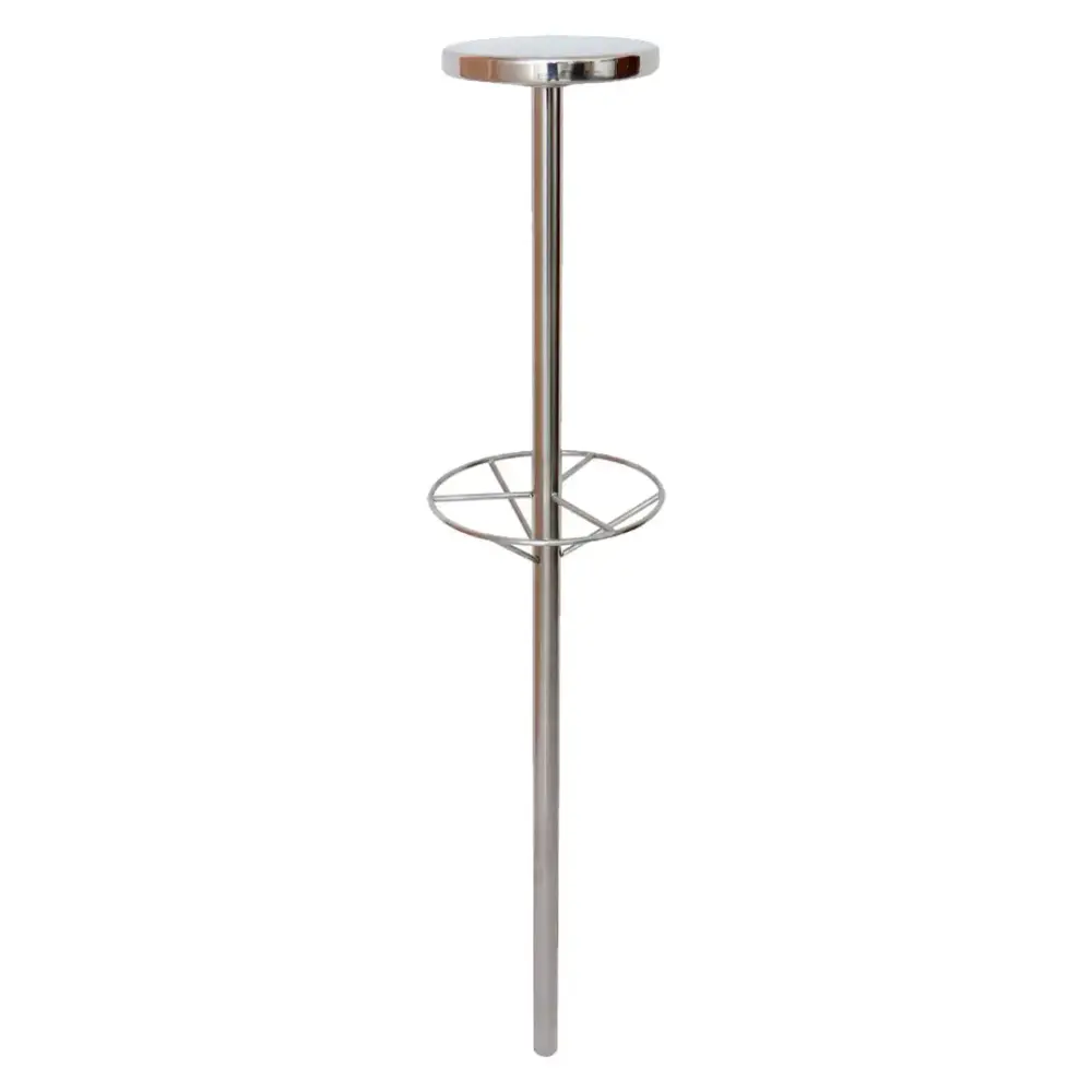 Banco Inox para Piscina Bar Molhado 25 CM x 140 CM EVALD — fotografia 3