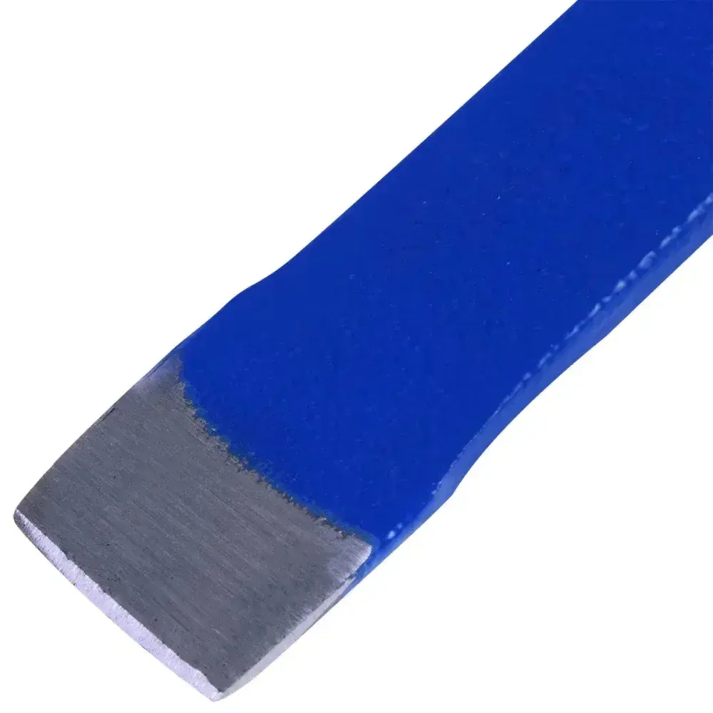 Talhadeira em aço inoxidável chata azul tamanho 8 Kala — fotografia 10