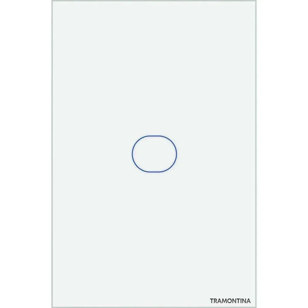 Interruptor touch smart de 1 canal branco Tramontina — fotografia 4