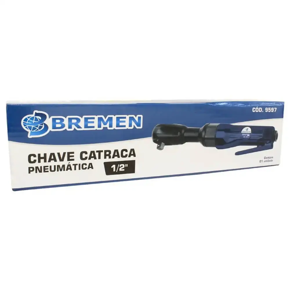 Chave catraca pneumática 1/2 POL 9597 Bremen — fotografia 4