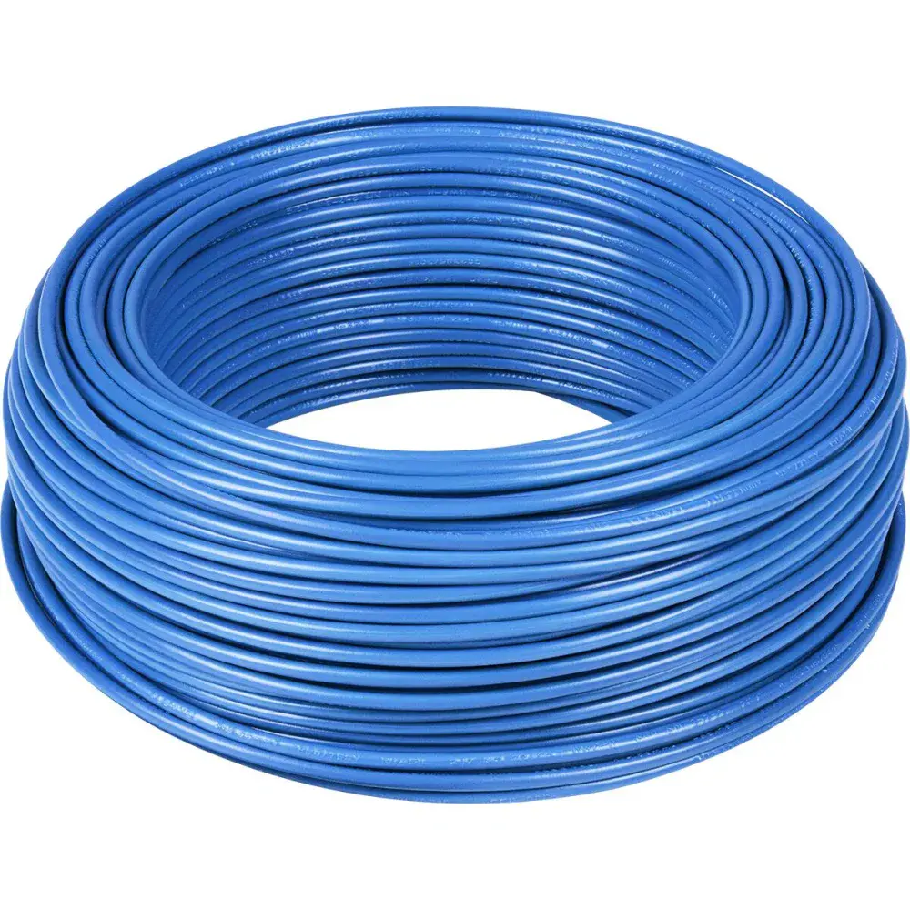 Cabo flexível 16MM azul 750V 100M Megatron — fotografia de referência