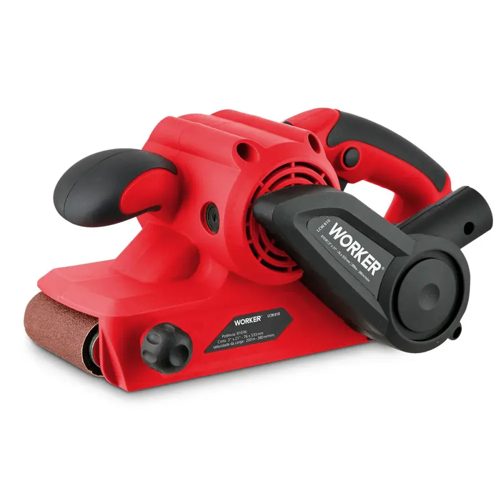 Lixadeira de cinta 810W 127V da Worker