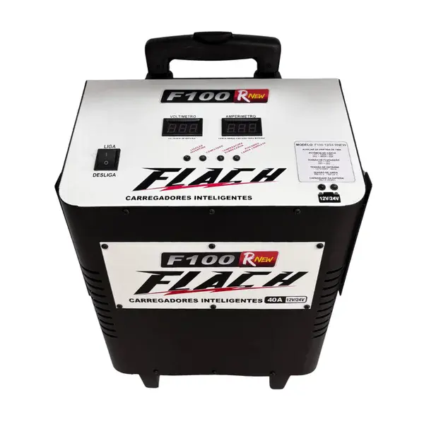 Carregador de baterias F100-12V/24V rnew - 40 ah - Flach — fotografia de referência