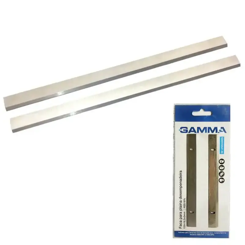 Faca para plaina desempenadeira 6 POL ACG680/BR-040 Gamma — fotografia de referência