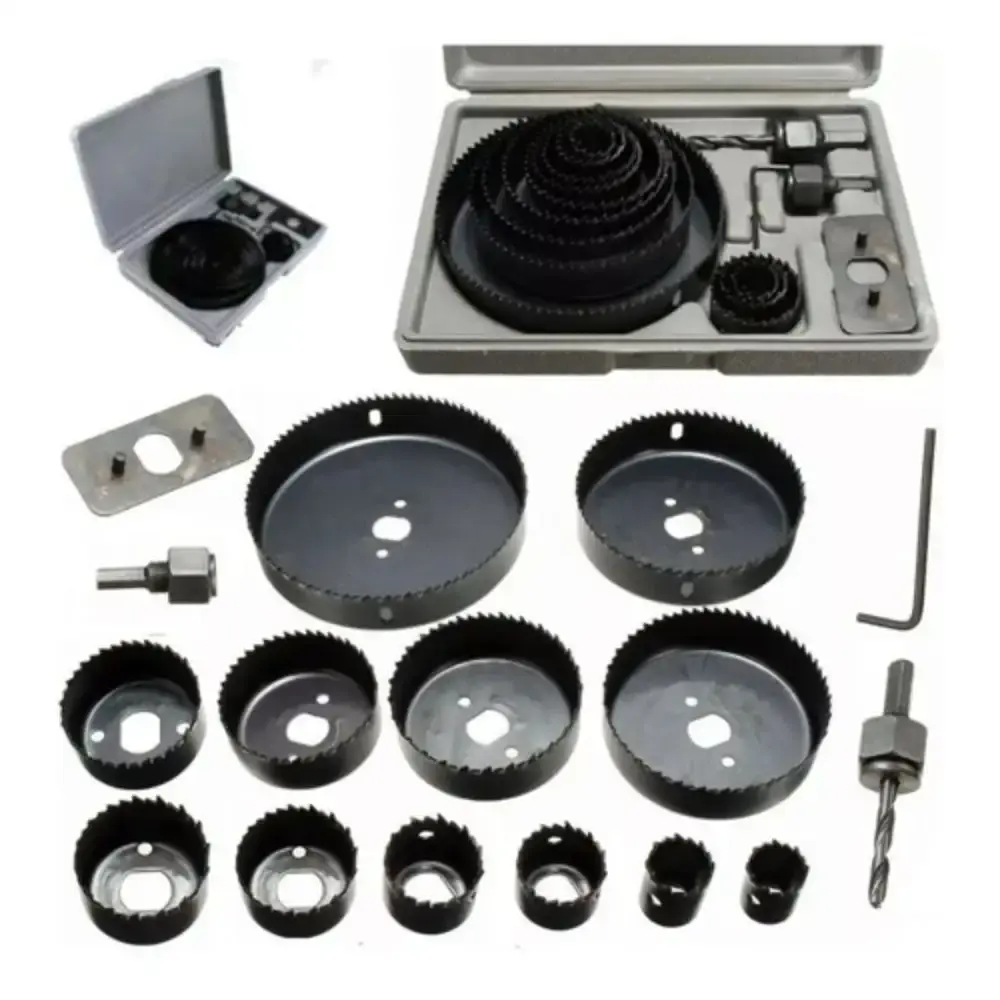 Kit de serra copo para madeira com 16 peças MTX — fotografia 5