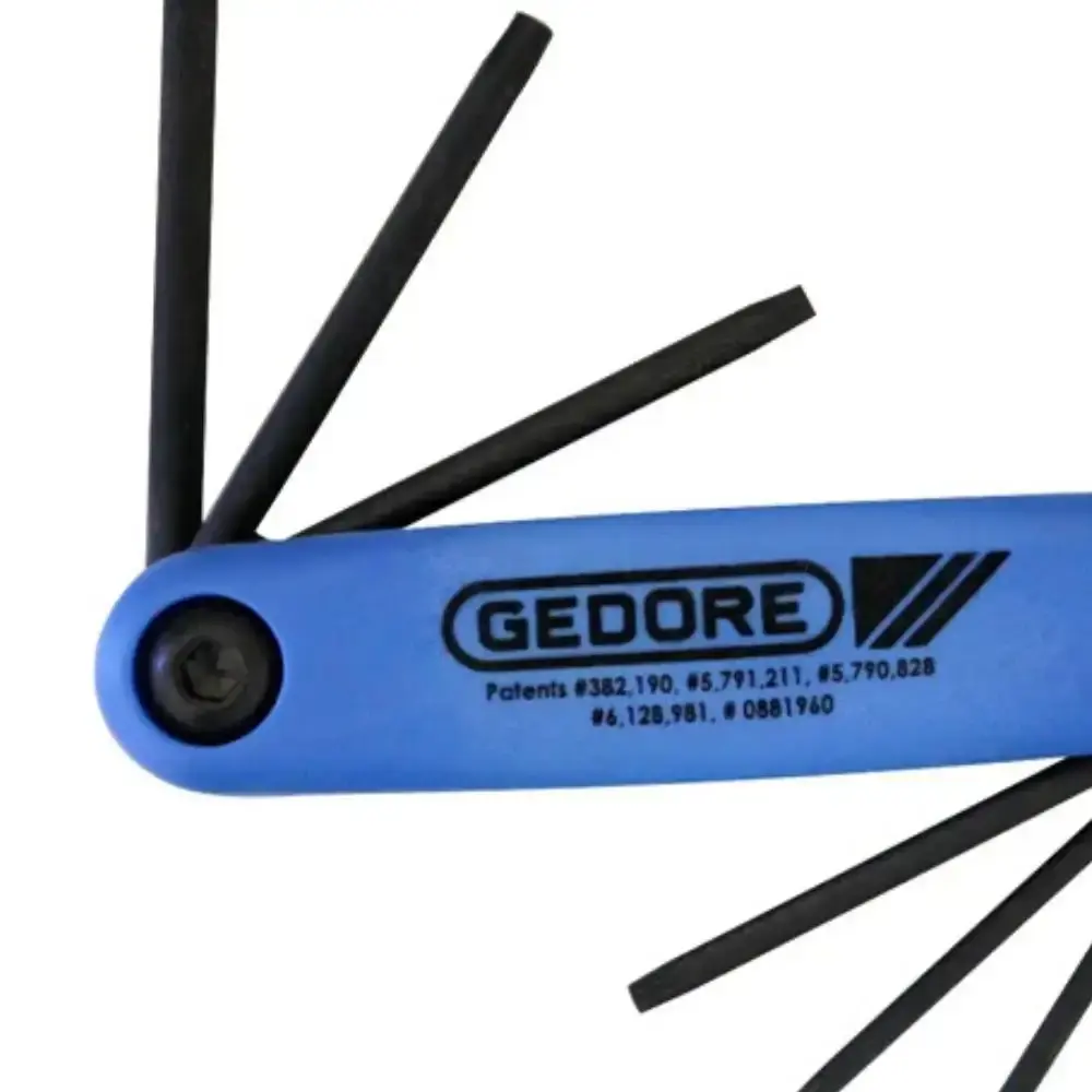 Jogo de chave torx canivete T6 a T25 43TX Gedore — fotografia 5