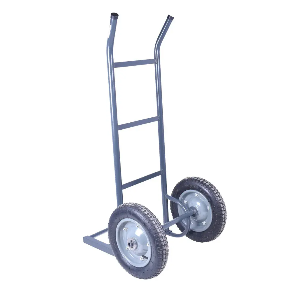 Carro armazém de aço com rodas pneumática G11 200KG Bumafer — fotografia 4