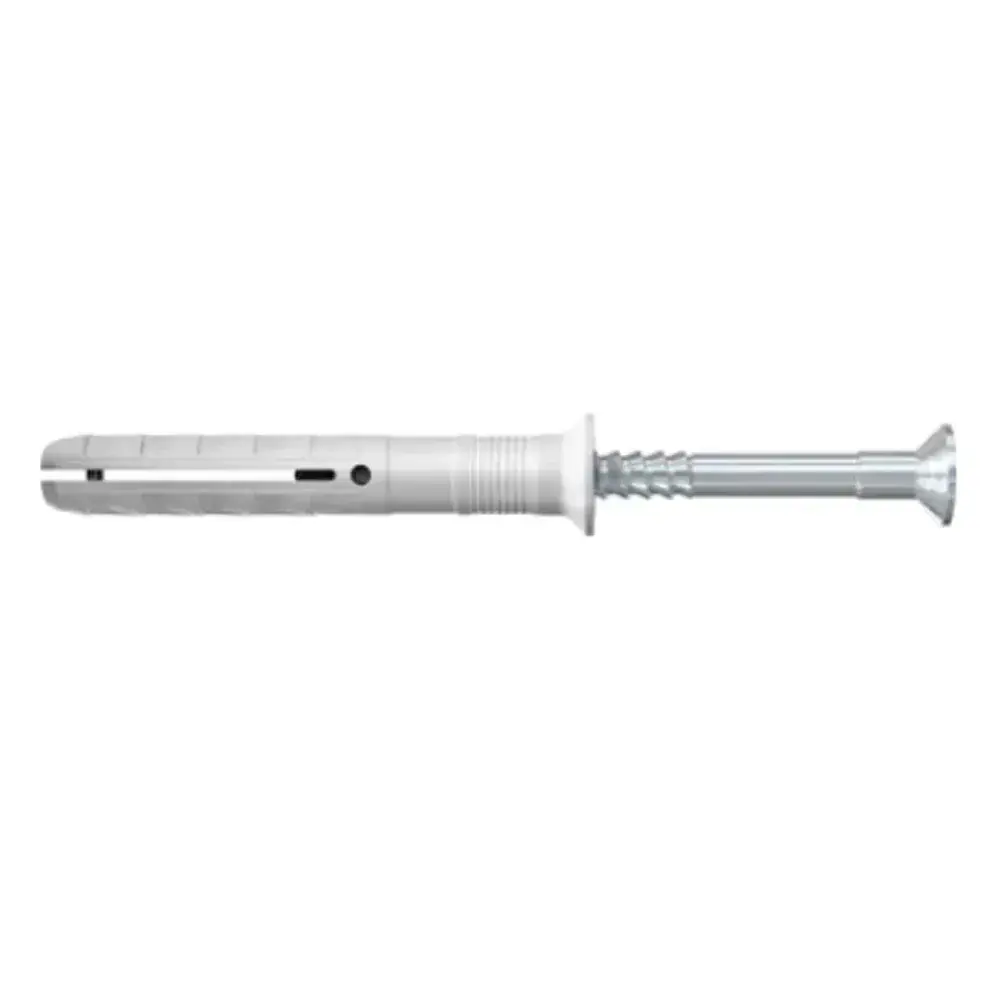 Parafuso com bucha 6 x 40/10 s com 100 peças Fischer — fotografia 3