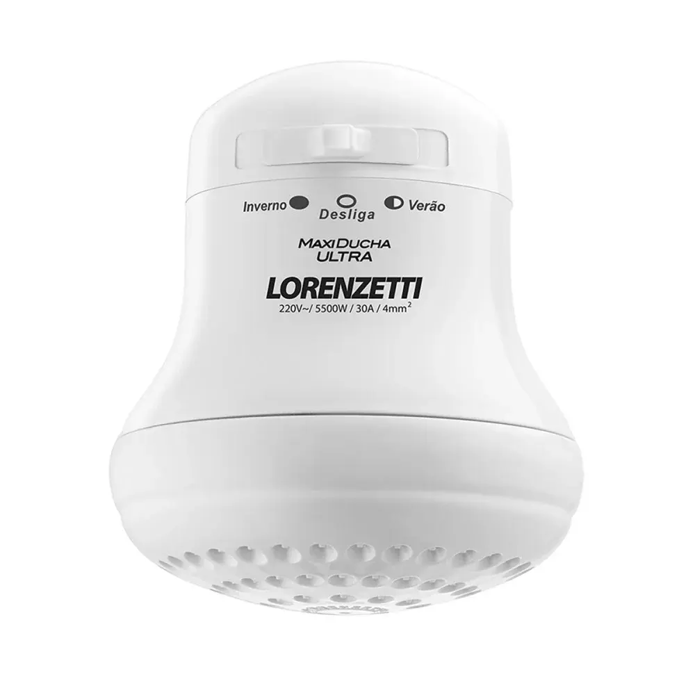 Chuveiro maxi ducha ultra 3 temperaturas 5500W lorenzetti Lorenzetti Duchas — fotografia de referência