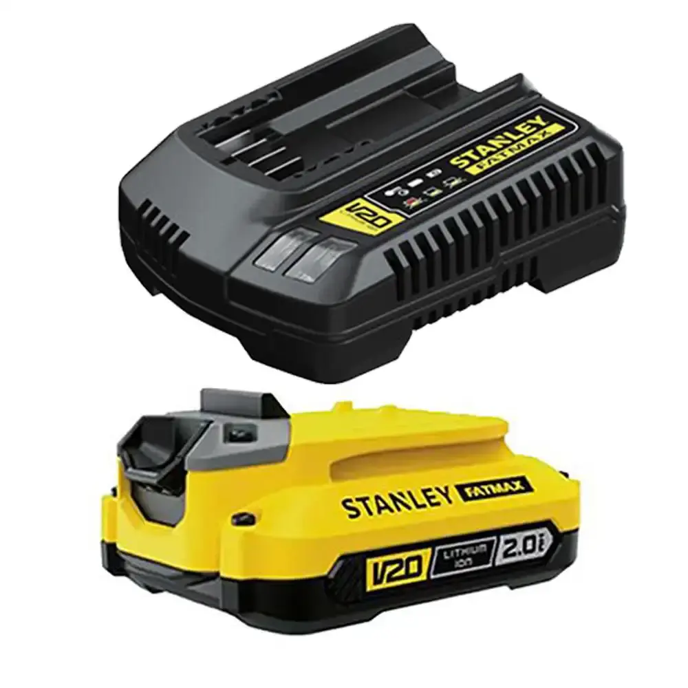 Lanterna Led á Bateria 20v Max SCL020-B2 + Carregador e Bateria 20v STANLEY — fotografia 6