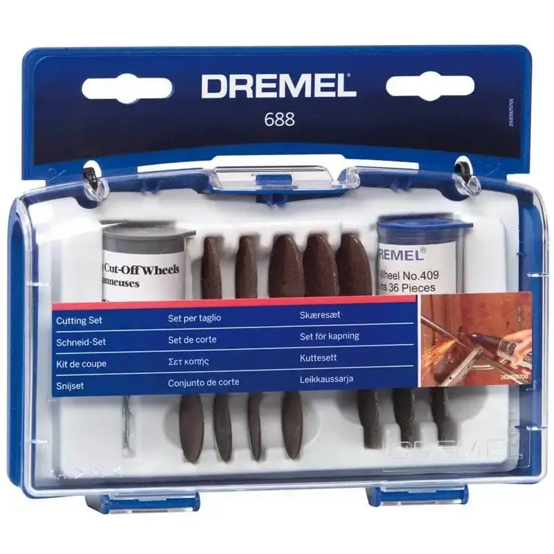 Dremel 688 - Kit para Micro Retífica Dremel c/ 69 peças DREMEL