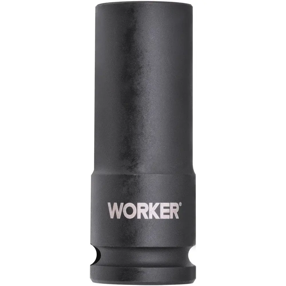 Soquete sextavado de impacto longo encaixe 1/2 18MM Worker — fotografia de referência