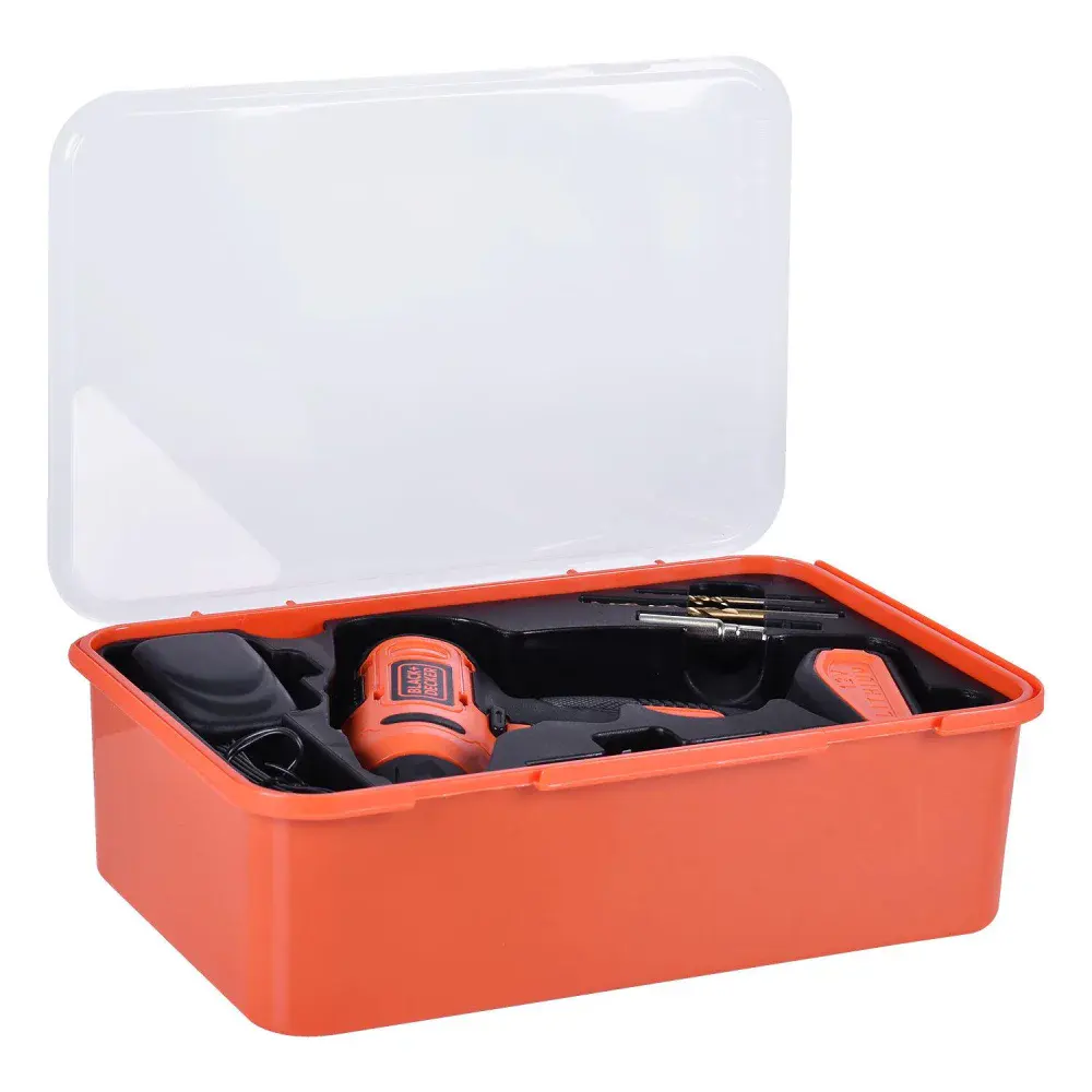 Parafusadeira furadeira à bateria 3/8 12V biv blackdecker Black & Decker — fotografia 5
