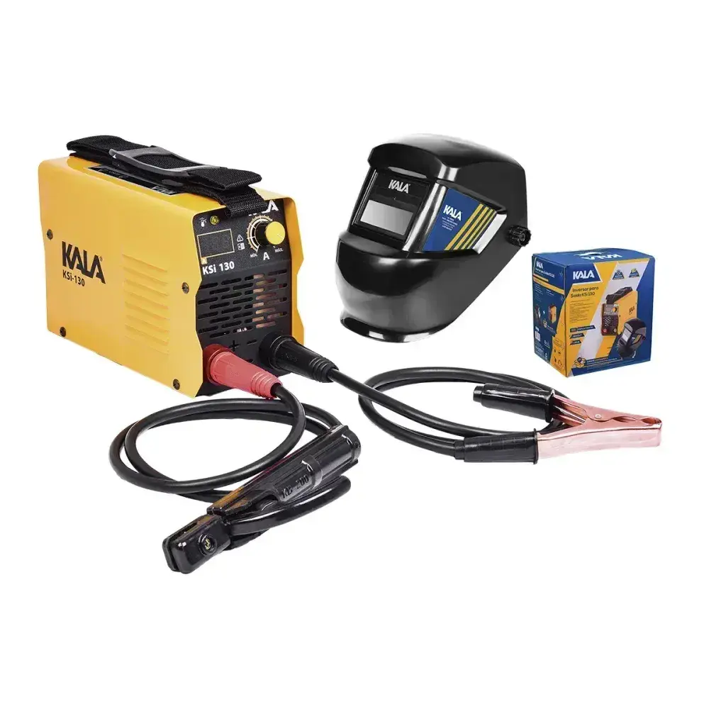 Inversor de solda com máscara ksi 130 bivolt Kala — fotografia 5