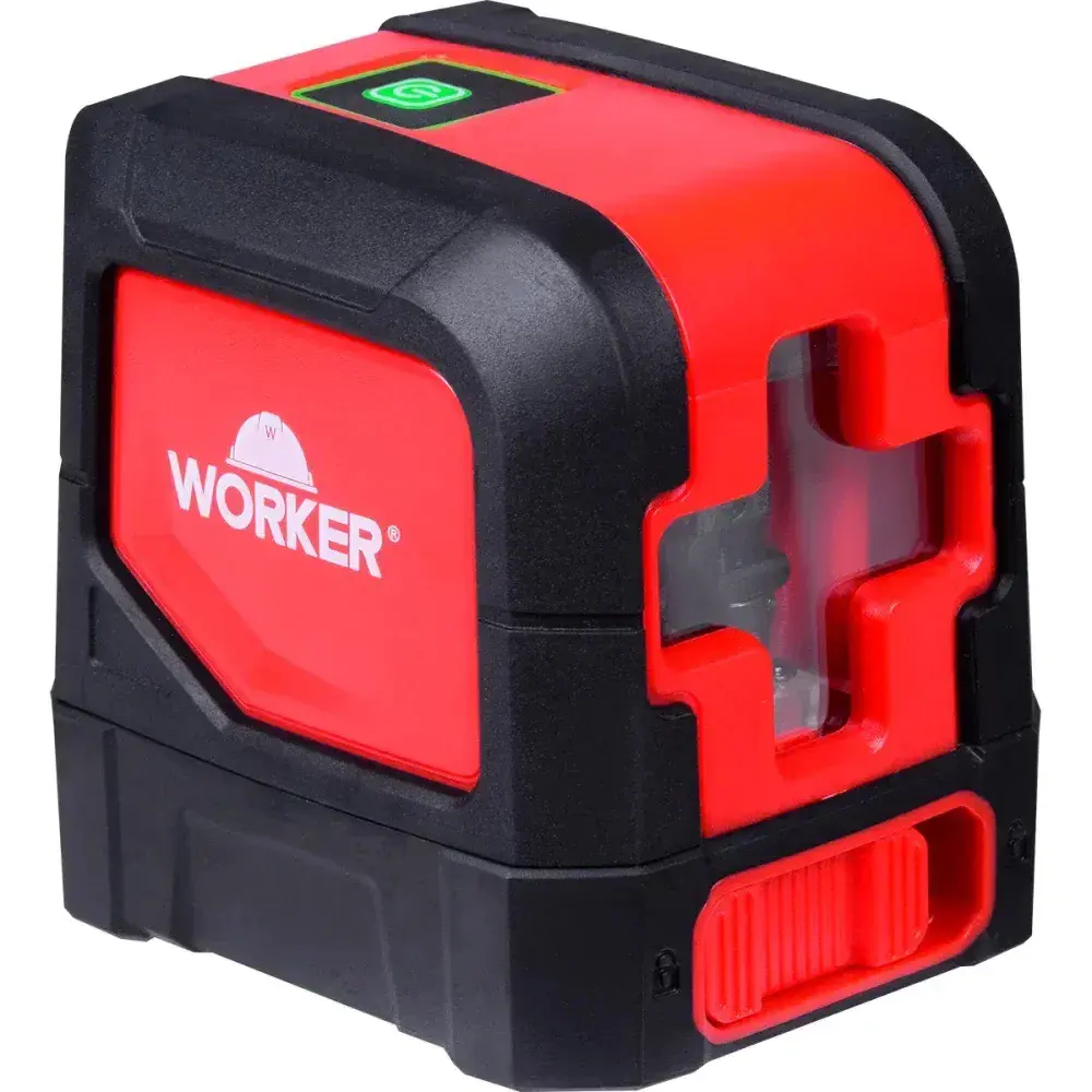 Nível a laser auto nivelamento verde 20M 1MW 3V Worker — fotografia 9
