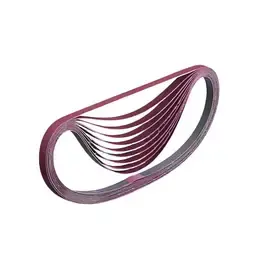 Kit 10 cintas de lixa para madeira 9X533MM grão 80 A-34469 Makita — fotografia 2