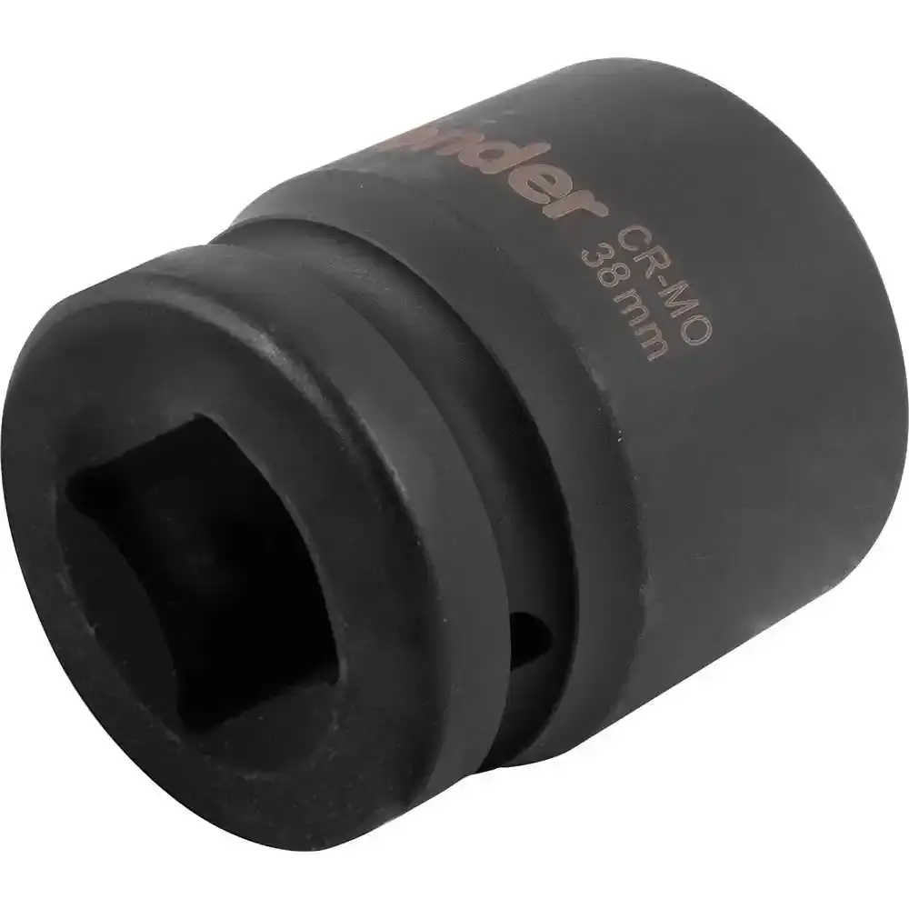 Soquete Sextavado Impacto Encaixe 1 polegada 38MM Cromado VONDER — fotografia 3