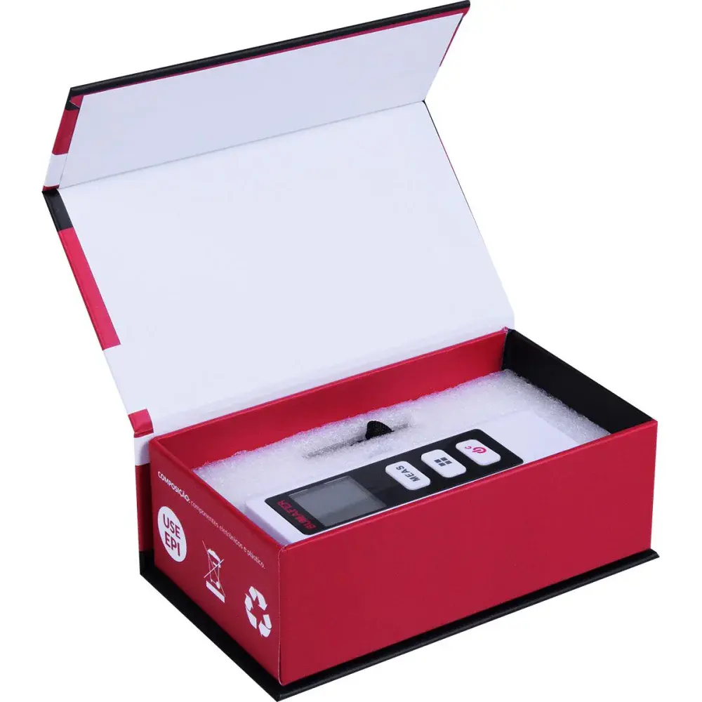 Trena digital a laser profissional para medições 30M Bumafer — fotografia 4