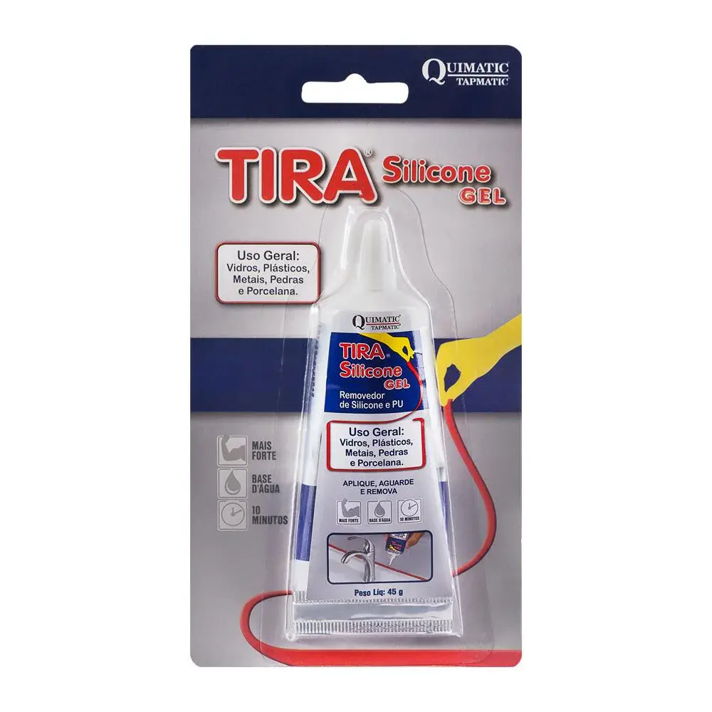 Tira silicone - à base dágua bisnaga 45G quimatic tapmatic — fotografia de referência