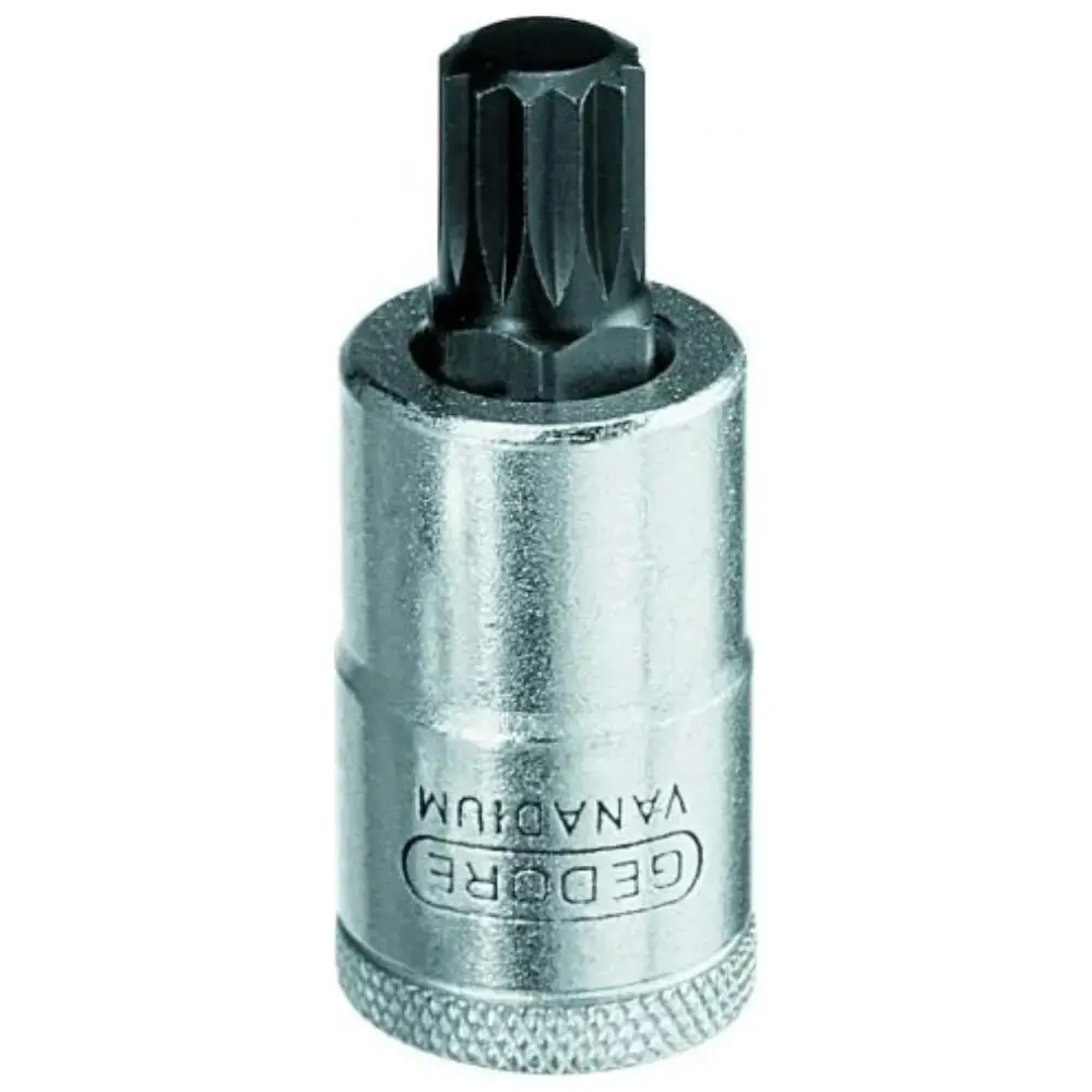 Chave soquete multidentada encaixe 1/2 POL INX19 Gedore — fotografia de referência