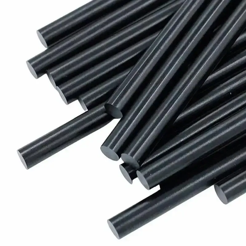 Refil em bastão 7.5MM silicone fino para pistola 500G black Rendicolla — fotografia 3