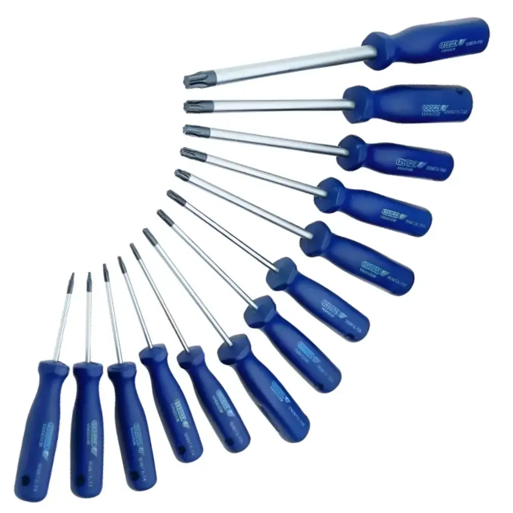 Jogo chave torx reta T6 a T50 163BTX Gedore — fotografia de referência