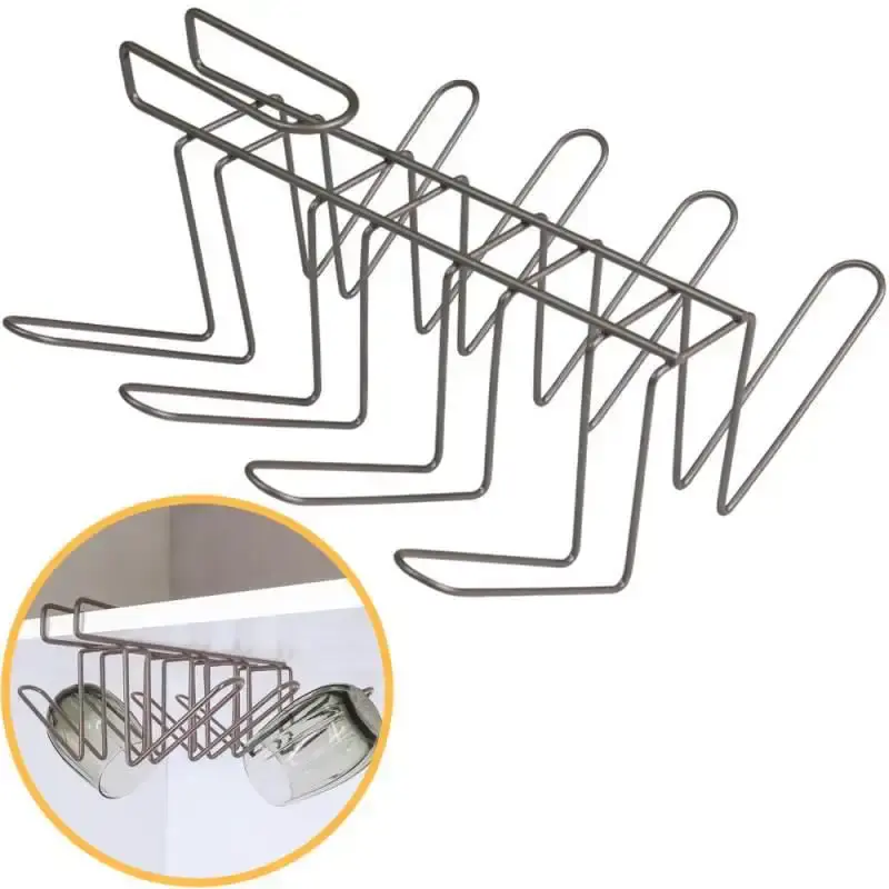 Suporte Organizador Porta Copos Suspenso Viena Lavanda até 8 Copos 991246 BEL BEL FIX — fotografia de referência