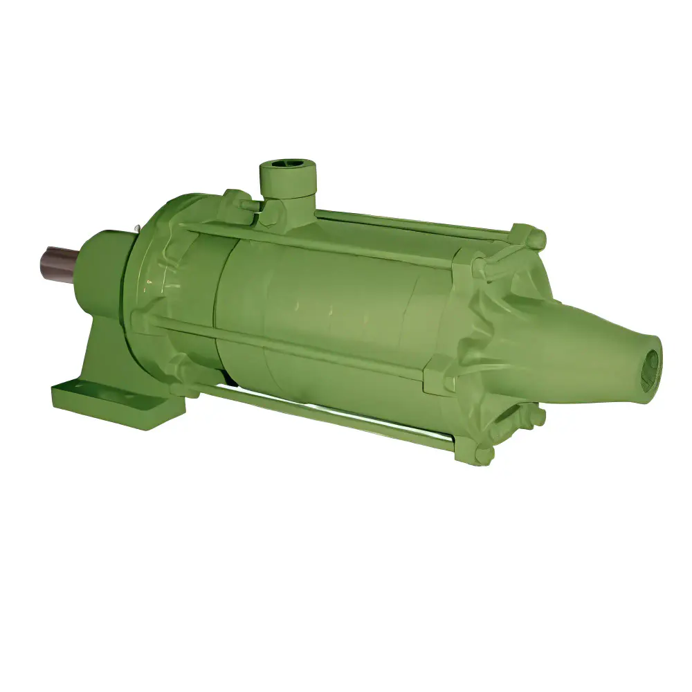 Bomba multiestágio mancalizada sem motor 1,0CV 2 estágios me-al 1210 Schneider — fotografia 4