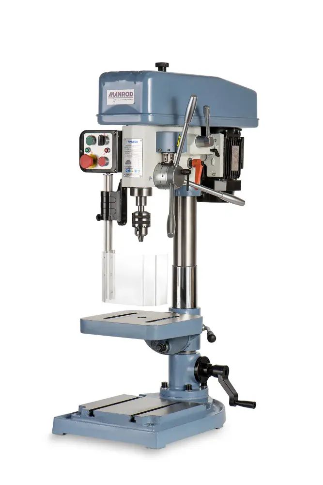 Furadeira rosqueadeira de bancada MR-726 220V trifásico Manrod — fotografia 5