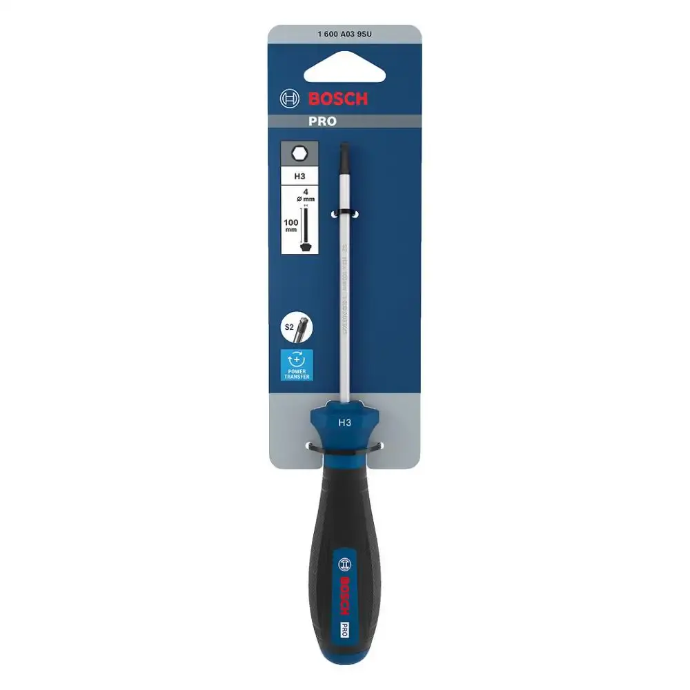 Chave de fenda hexagonal PRO H3X100MM Bosch — fotografia 4