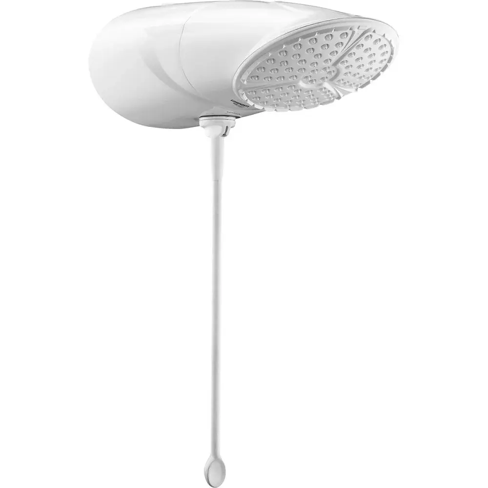 Chuveiro top jet eletrônica branco 5500W 127V lorenzetti Lorenzetti Duchas — fotografia de referência