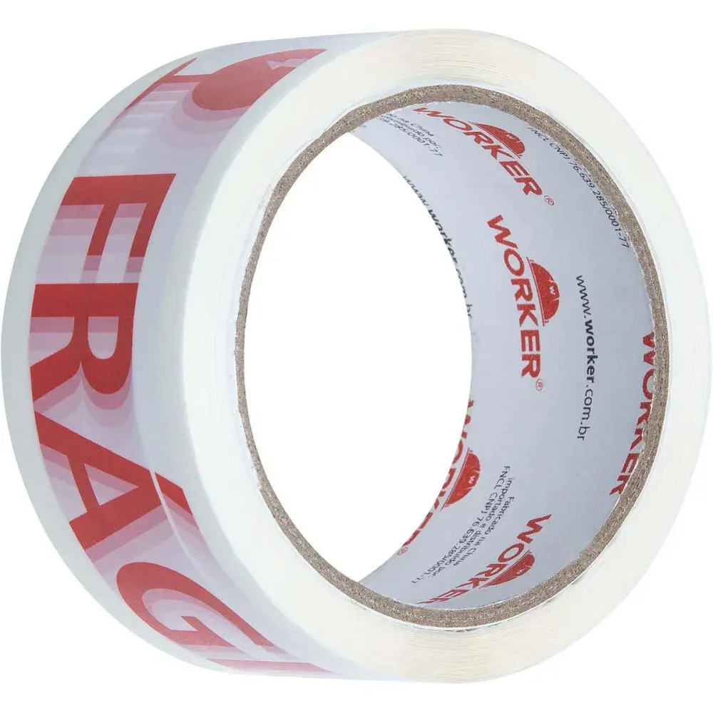 Fita adesiva frágil 48MM x 50MM Worker — fotografia de referência