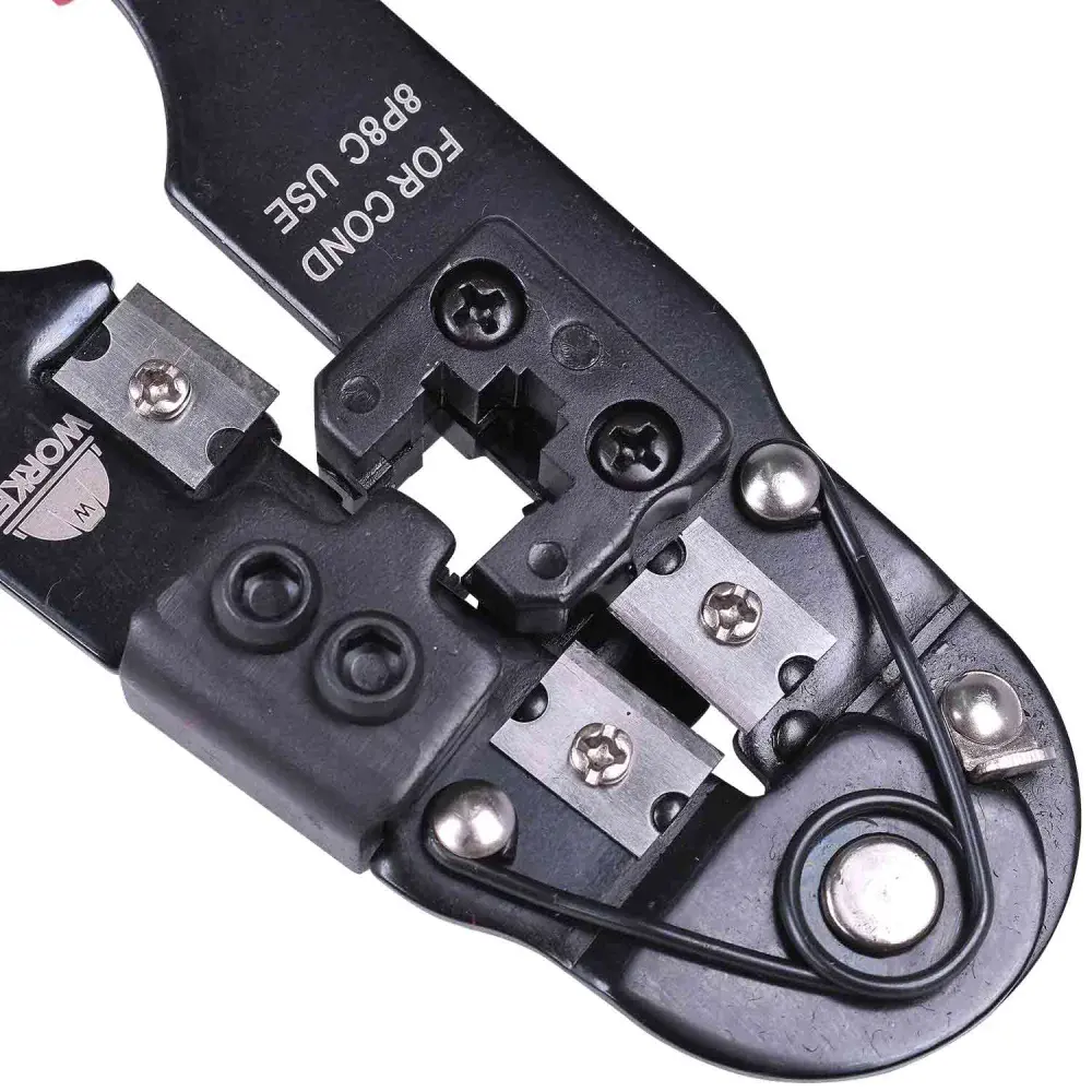 Alicate crimpador 8P8C RJ45 Worker — fotografia 5