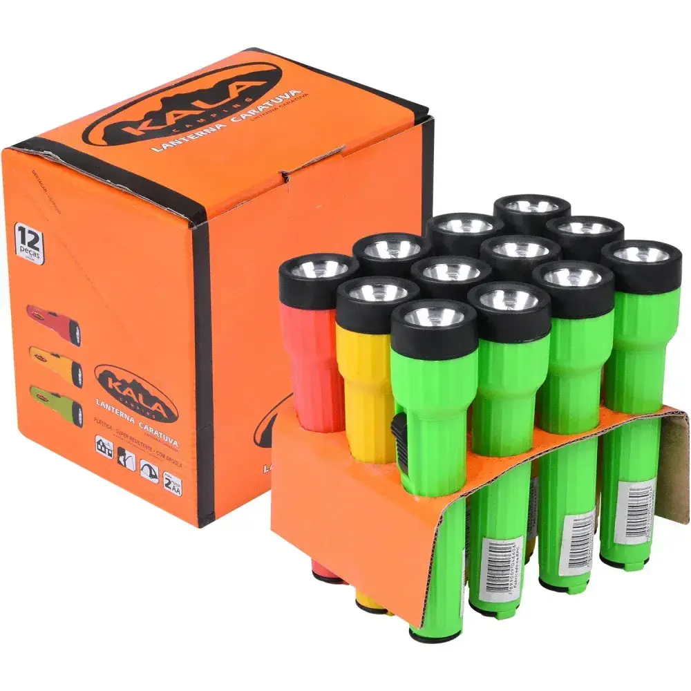 Lanterna plástica caratuva 14CM com 12 peças da Kala — fotografia 7