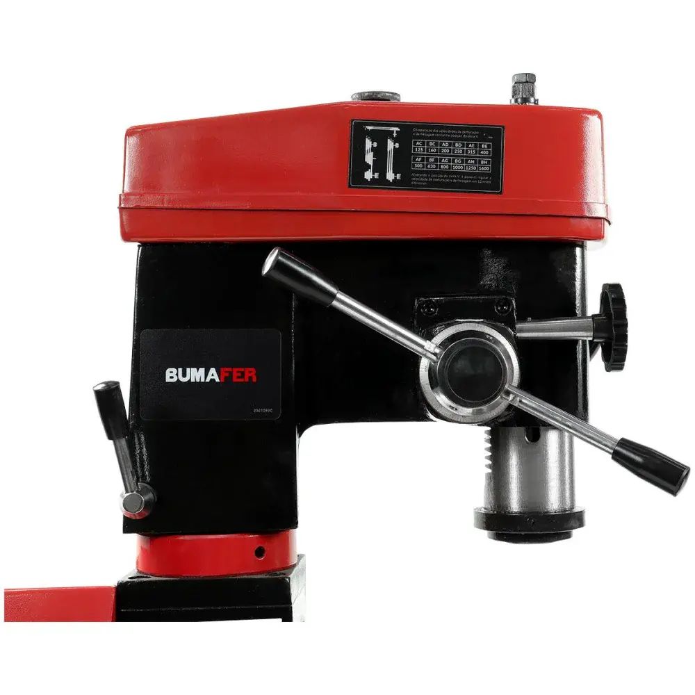 Torno mecânico multifuncional 500MM 550W bivolt Bumafer — fotografia 5