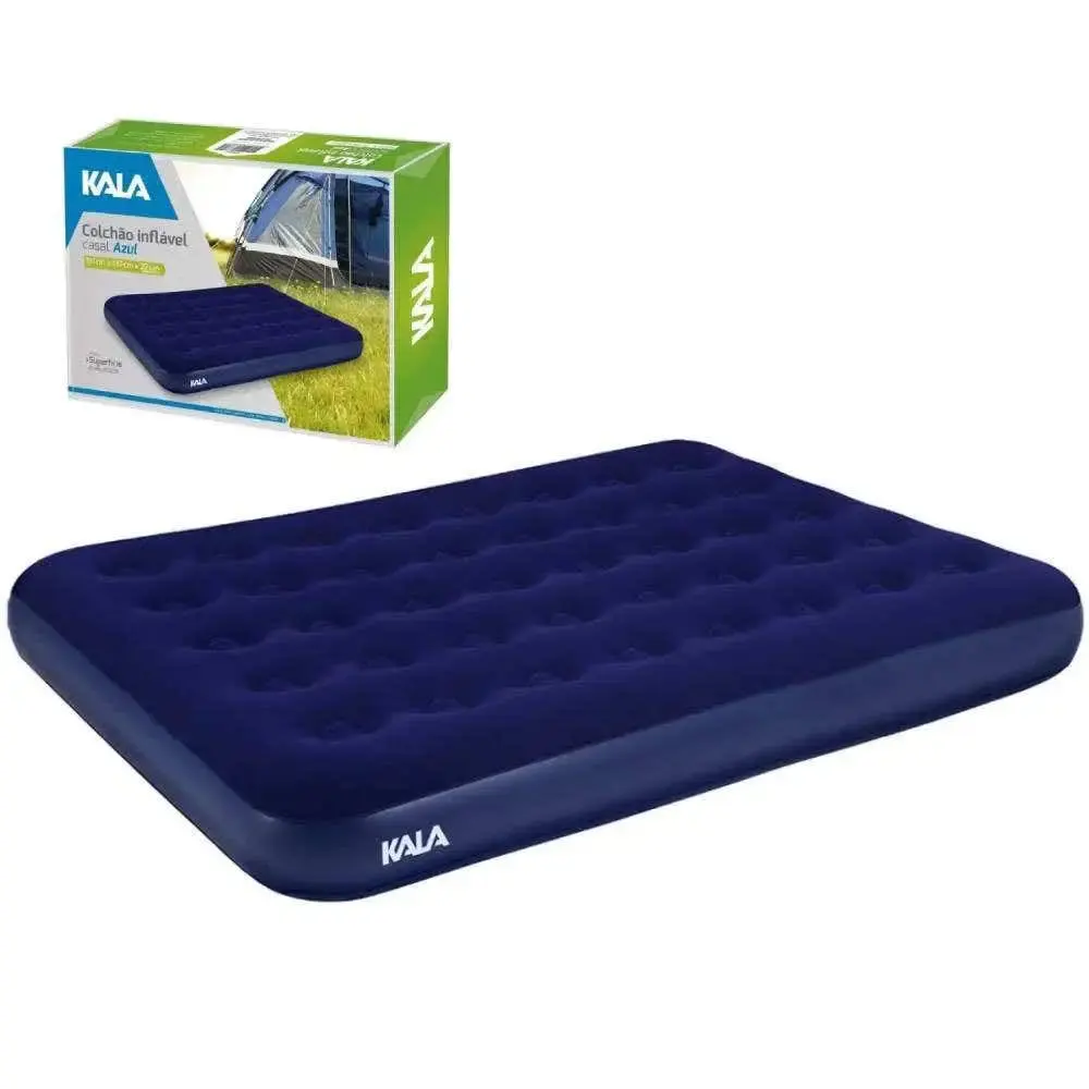 Barraca para camping luna 5 pessoas com colchão inflável casal kala Mor — fotografia 5