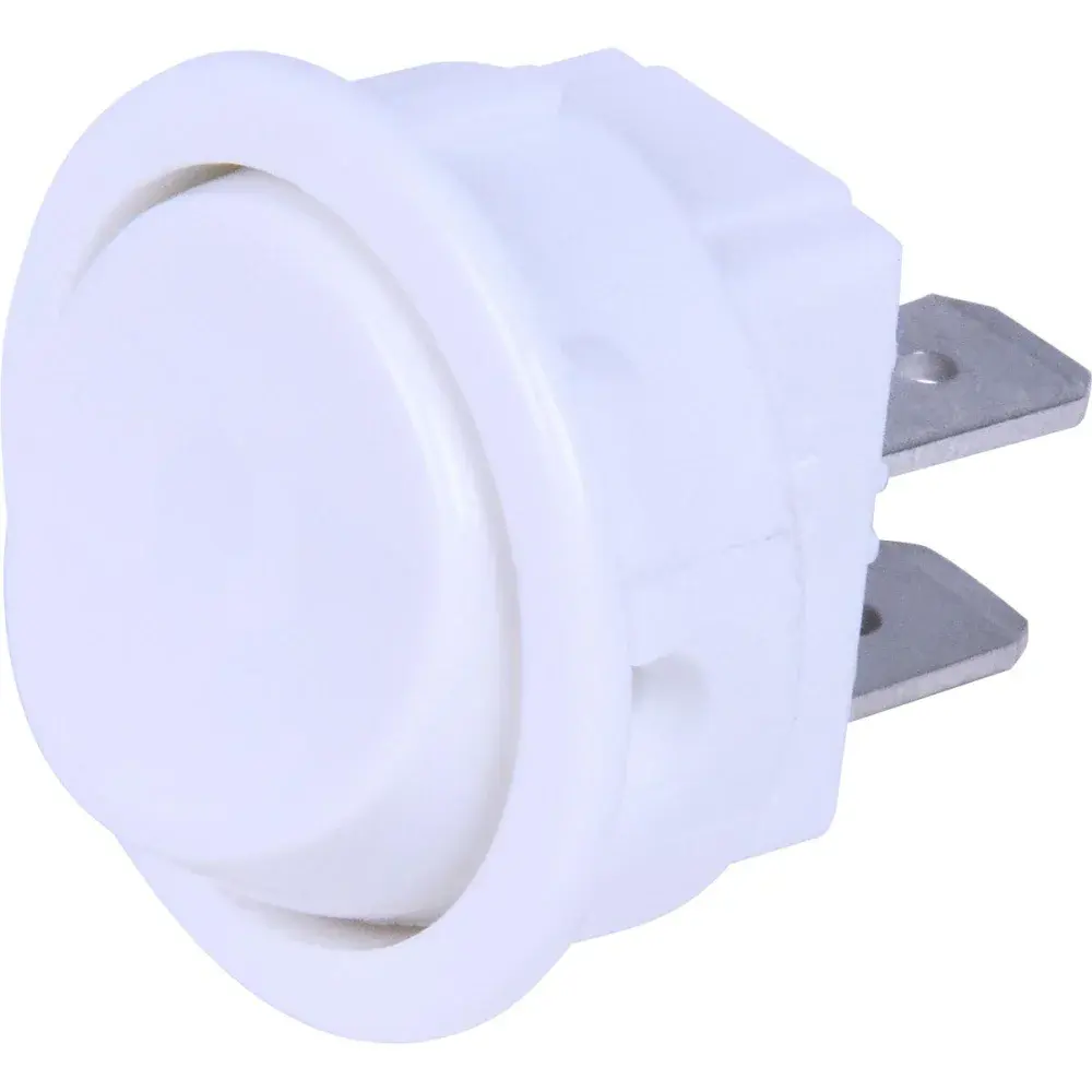 Interruptor l d 6A/120V 3A/250V branco Margirius — fotografia 4