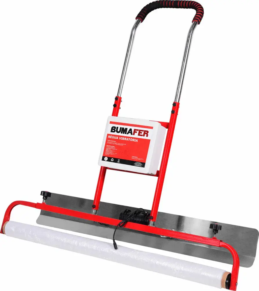 Régua vibratória para concreto 6AH 24V 9KG Bumafer — fotografia de referência