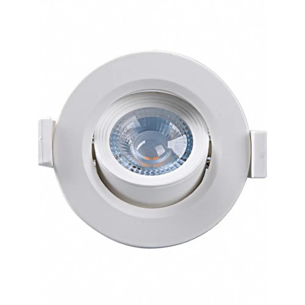 Spot led embutir 5W MR16 alltop redondo 3000K biv Taschibra