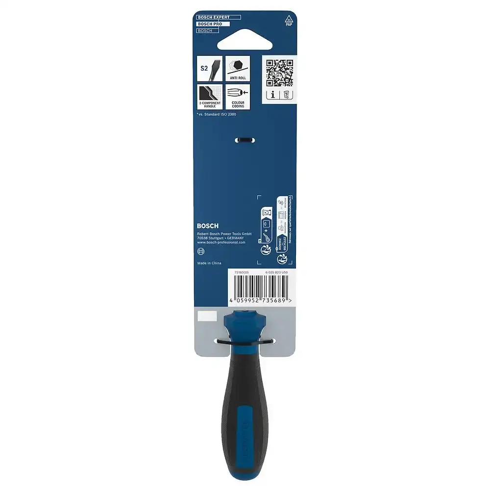 Chave de Fenda PRO SL 1.0 x 4,5 x 125 mm BOSCH Bosch Ferramentas Manuais — fotografia 5