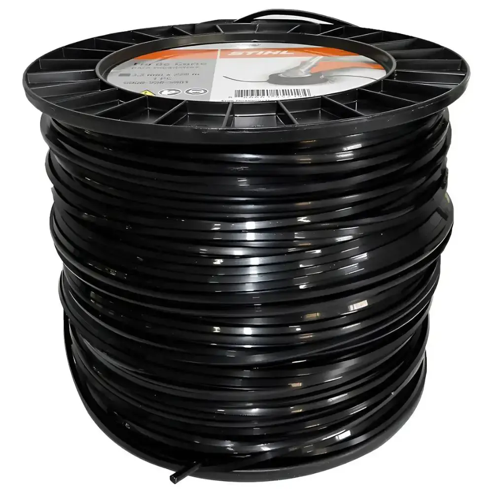 Fio de corte quadrado 3,3MM x 228MTS nylon preto Stihl — fotografia de referência