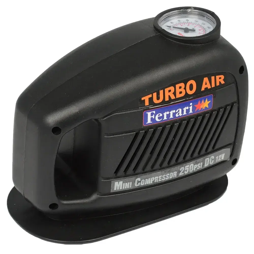 Mini compressor de ar 30 libras Ferrari MCTA12 - 12 volts — fotografia 9