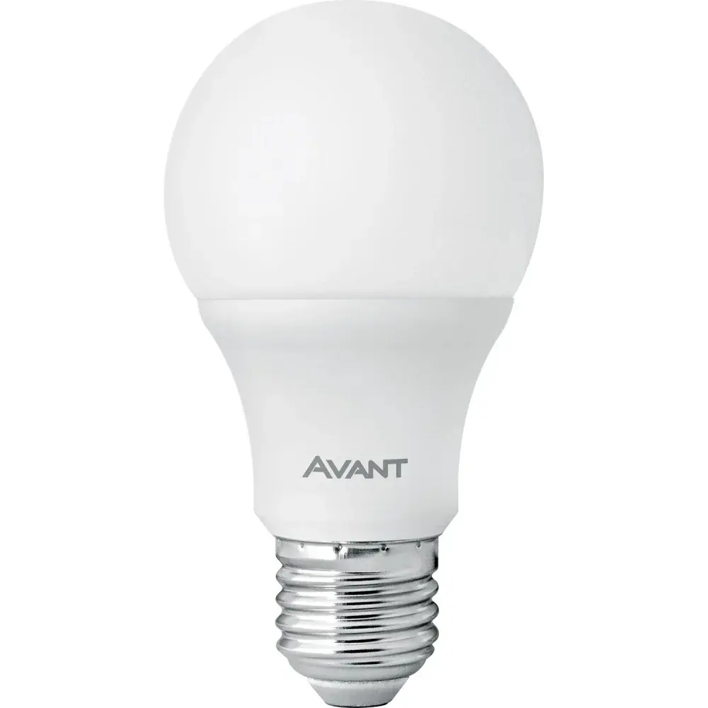 Lâmpada de led branca E27 6500K 9W bivolt Avant — fotografia de referência