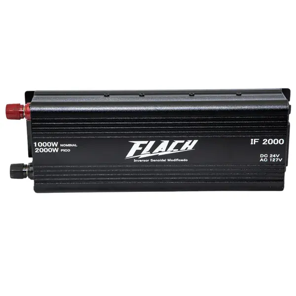 Inversor de tensão IF2000-4 semi senoidal 24V/127V - Flach — fotografia de referência