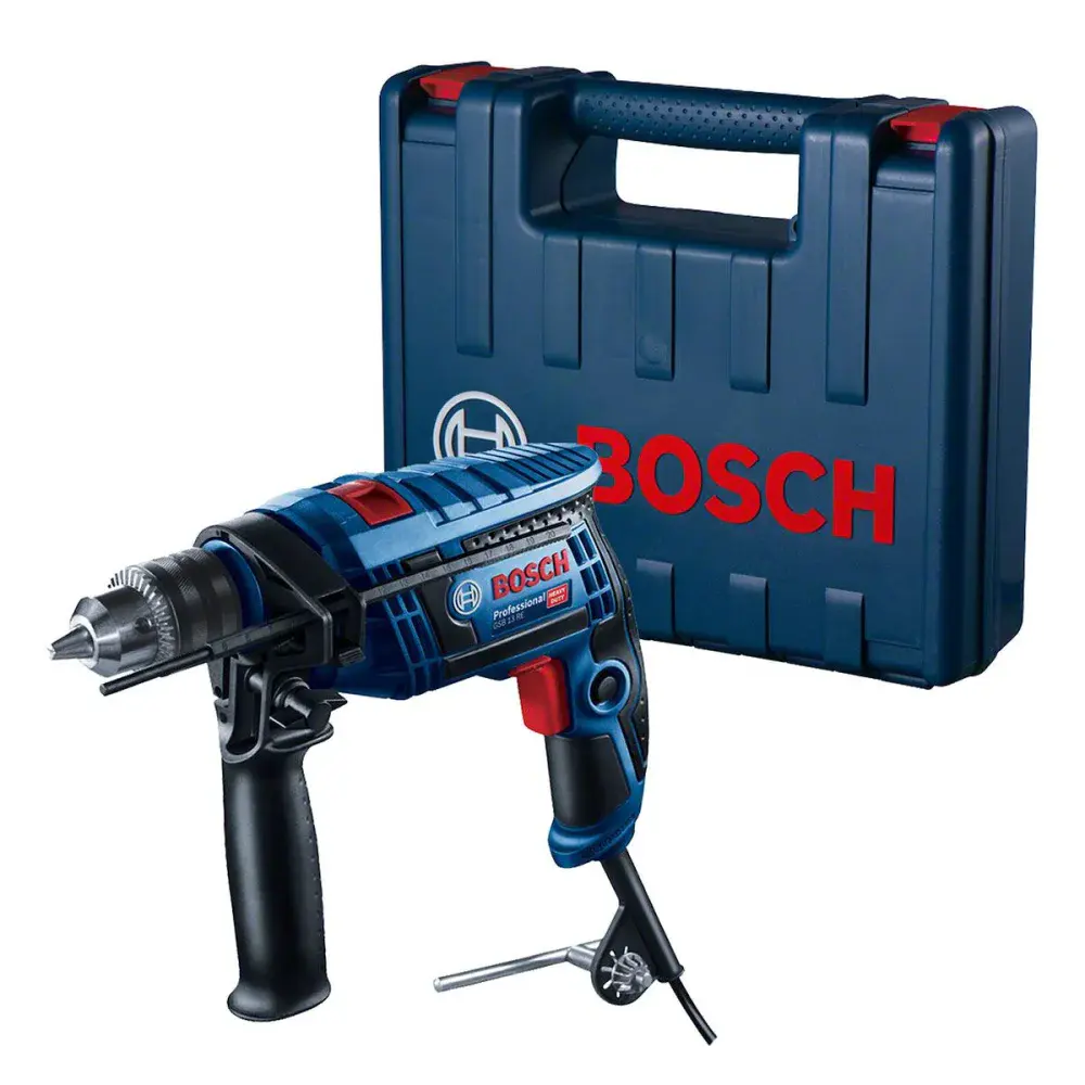 Furadeira de impacto reversível gsb 13 re 750W Bosch